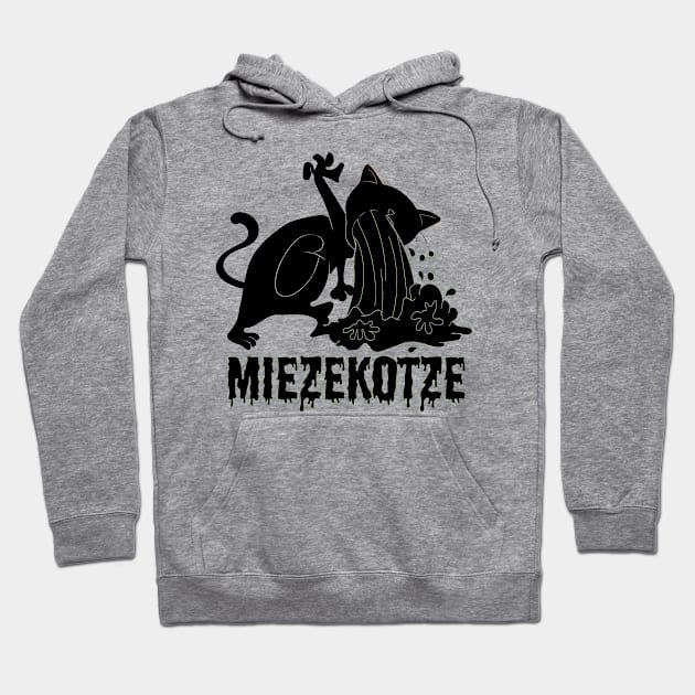 Miezekotze Hoodie by HBfunshirts